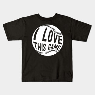 I Love This Game Kids T-Shirt